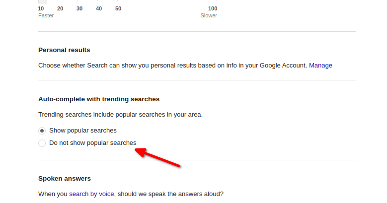 How to Turn Off Trending Searches on Google